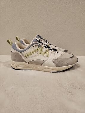 Womens 8.5 Karhu Fusion 2.0 Athletic Sneakers Shoes White Gray Light Blue